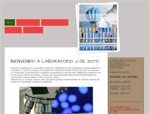 Tablet Screenshot of laboratoriojacobodesoto.com